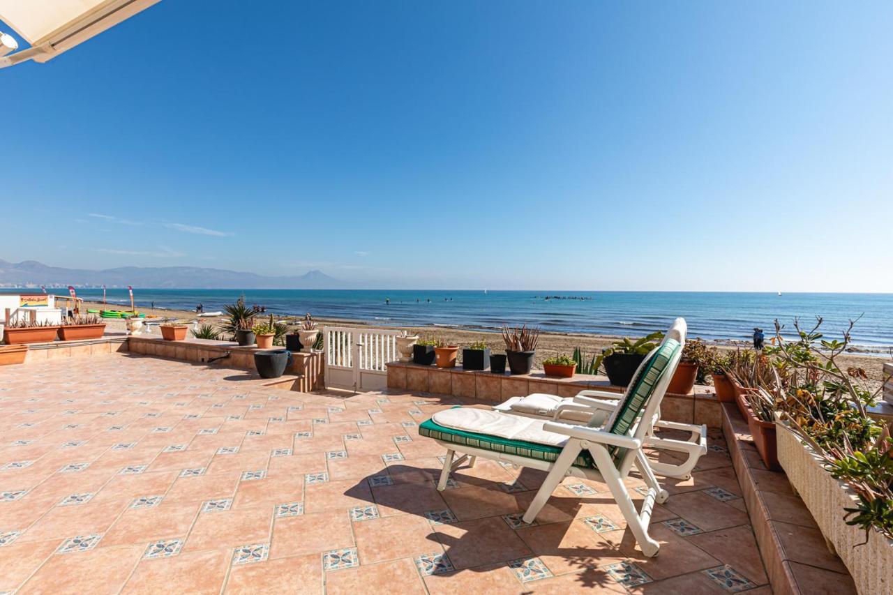 Beachfront Bliss: Apartamento A Pie De Playa Alicante Exterior foto