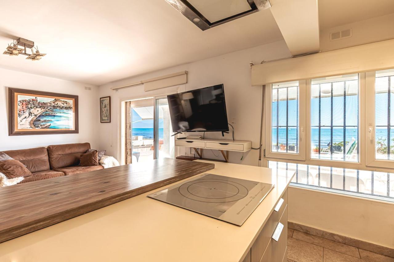 Beachfront Bliss: Apartamento A Pie De Playa Alicante Exterior foto